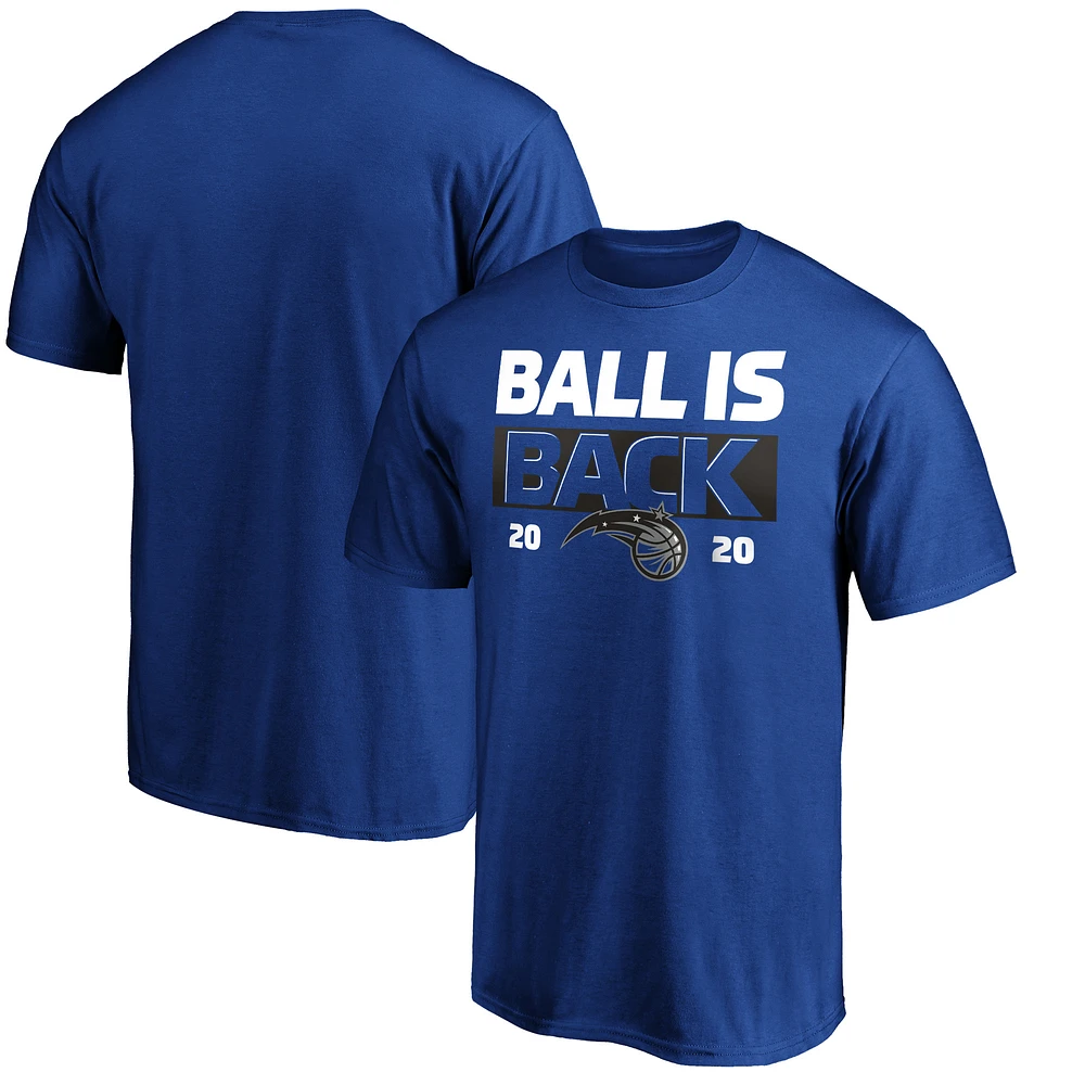 Men's Royal Orlando Magic Ball Is Back T-Shirt