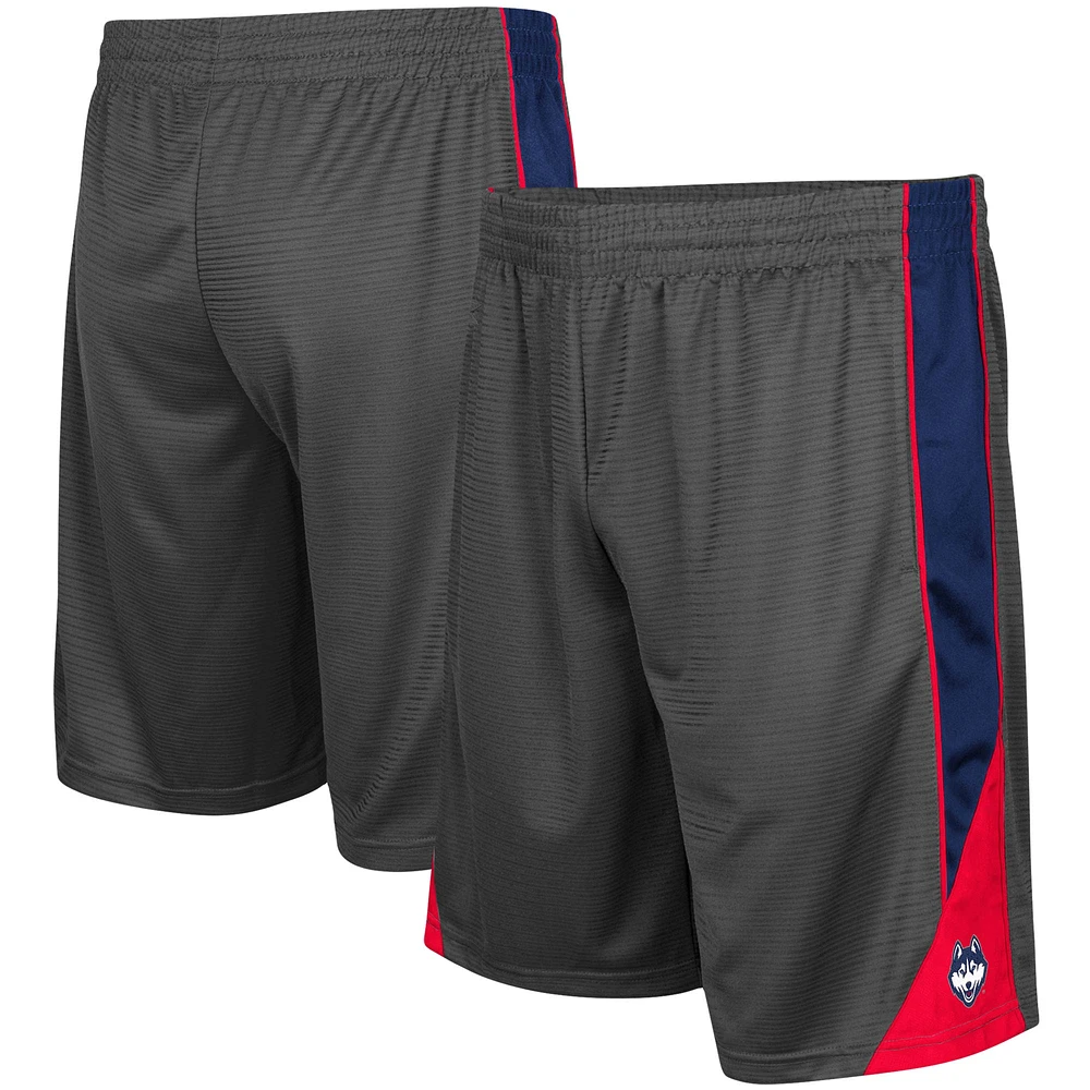 Men's Colosseum Charcoal UConn Huskies Turnover Shorts