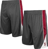 Men's Colosseum Charcoal Stanford Cardinal Turnover Shorts