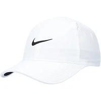 Men's Nike White Logo Featherlight Performance Adjustable Hat