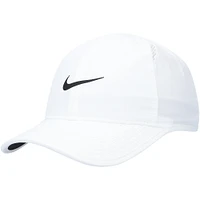 Men's Nike White Logo Featherlight Performance Adjustable Hat