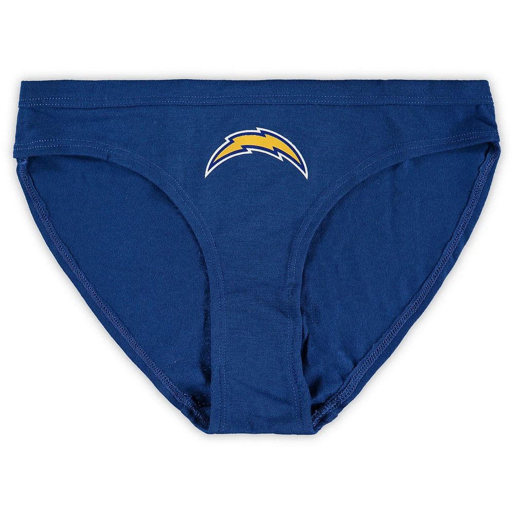 Women's Concepts Sport Powder Blue Los Angeles Chargers Solid Panties