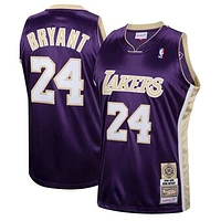 Men's Mitchell & Ness Kobe Bryant Purple Los Angeles Lakers Hall of Fame Class 2020 #24 Authentic Hardwood Classics Jersey