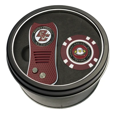 Boston College Eagles Switch Chip Golf Tin Set