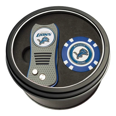 Detroit Lions Switch Chip Golf Tin Set
