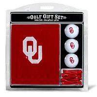 Oklahoma Sooners Embroidered Golf Gift Set