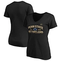 Women's Black Penn State Nittany Lions OHT Boot Camp V-Neck T-Shirt