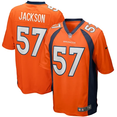 Men's Nike Tom Jackson Orange Denver Broncos Game Retired Player Jersey