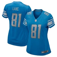 Women's Nike Night Train Lane Blue Detroit Lions Game Retired Player Jersey