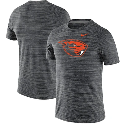 Men's Nike Black Oregon State Beavers Team Logo Velocity Legend Performance T-Shirt