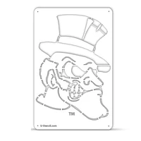 Wake Forest Demon Deacons Mascot Logo Tailgater Stencil