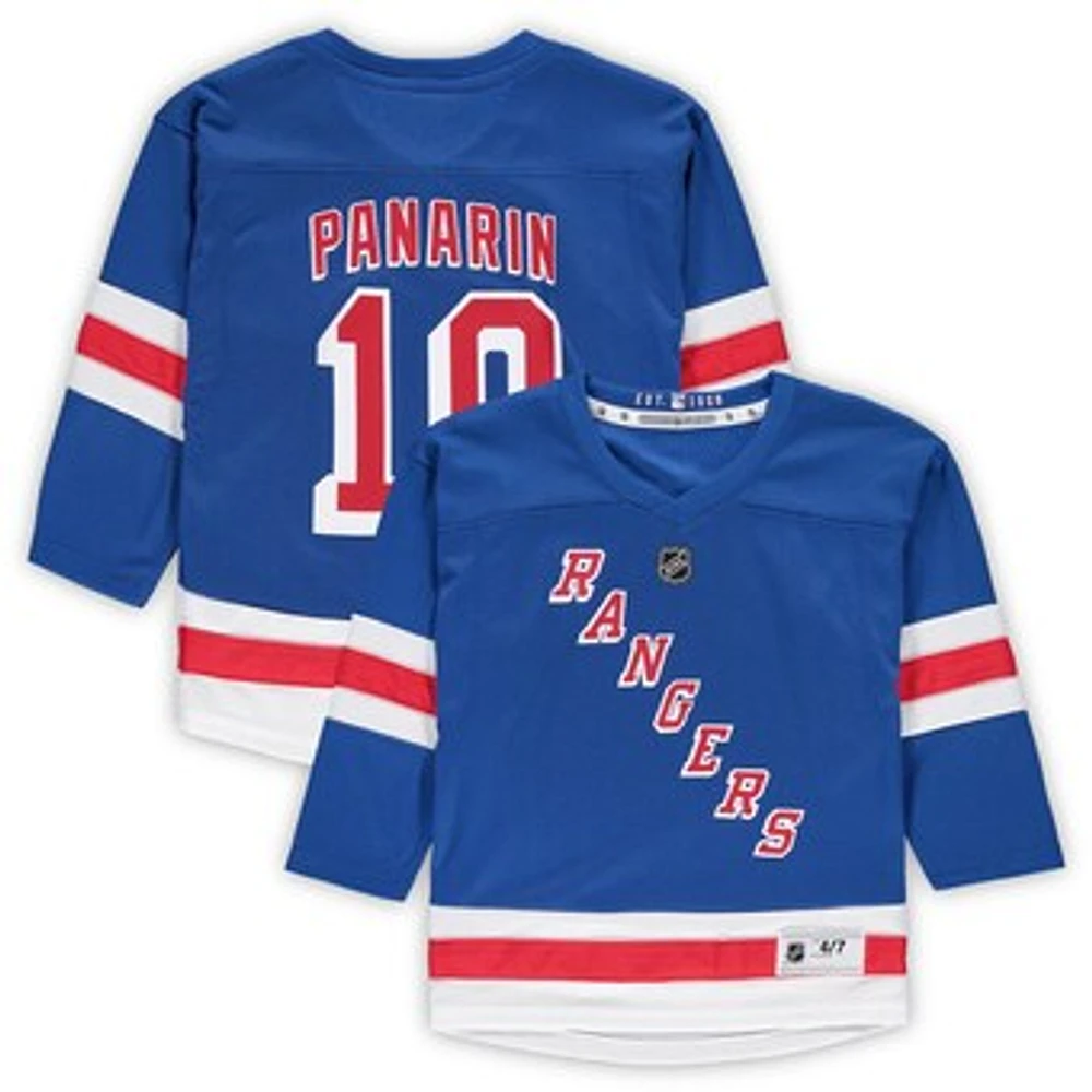 Preschool Artemi Panarin Blue New York Rangers Home Replica Player Jersey