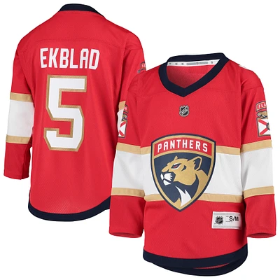 Youth Aaron Ekblad Red Florida Panthers Home Replica Player Jersey