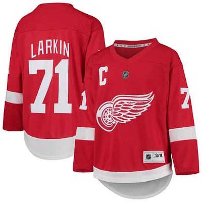 Youth Dylan Larkin Red Detroit Wings Home Replica Player Jersey