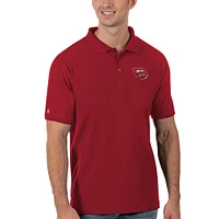 Men's Antigua Red Western Kentucky Hilltoppers Legacy Pique Polo