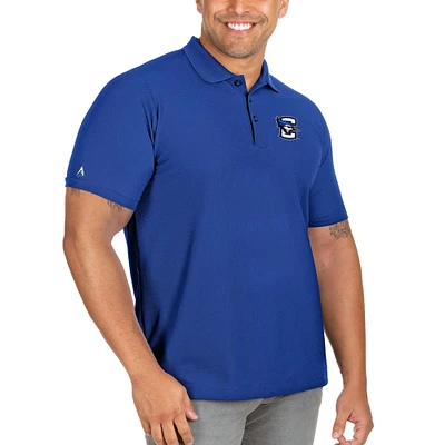 Men's Antigua Blue Creighton Bluejays Big & Tall Legacy Pique Polo