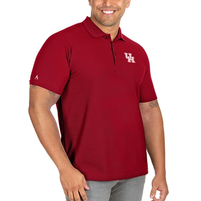 Men's Antigua Red Houston Cougars Big & Tall Legacy Pique Polo