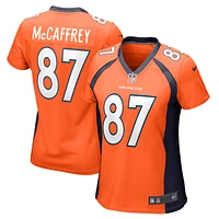 Women's Nike Ed McCaffrey Orange Denver Broncos Game Retired Player Jersey