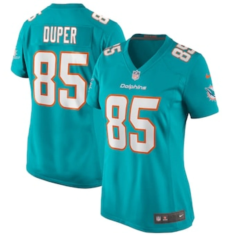 Women's Nike Mark Duper Aqua Miami Dolphins Game Retired Player Jersey