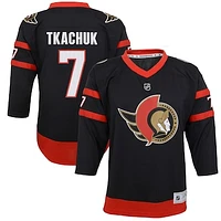 Youth Brady Tkachuk Black Ottawa Senators 2020/21 Home