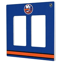 New York Islanders Double Rocker Lightswitch Plate