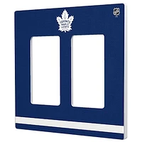 Toronto Maple Leafs Double Rocker Lightswitch Plate