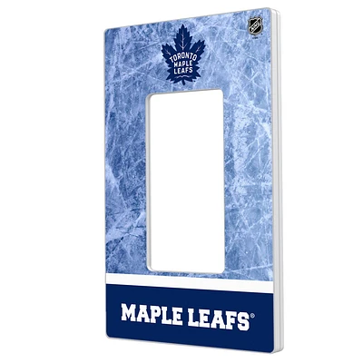 Toronto Maple Leafs Wordmark Single Rocker Lightswitch Plate