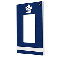 Toronto Maple Leafs Single Rocker Lightswitch Plate