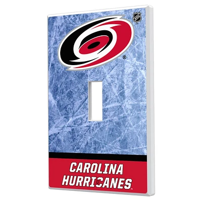 Carolina Hurricanes Wordmark Single Toggle Lightswitch Plate