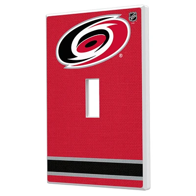 Carolina Hurricanes Single Toggle Lightswitch Plate