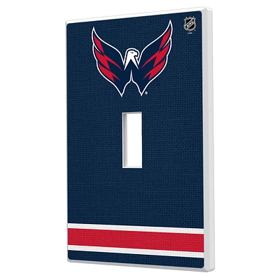 Washington Capitals Single Toggle Lightswitch Plate