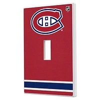 Montreal Canadiens Single Toggle Lightswitch Plate