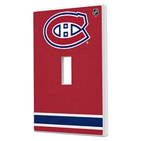 Montreal Canadiens Single Toggle Lightswitch Plate