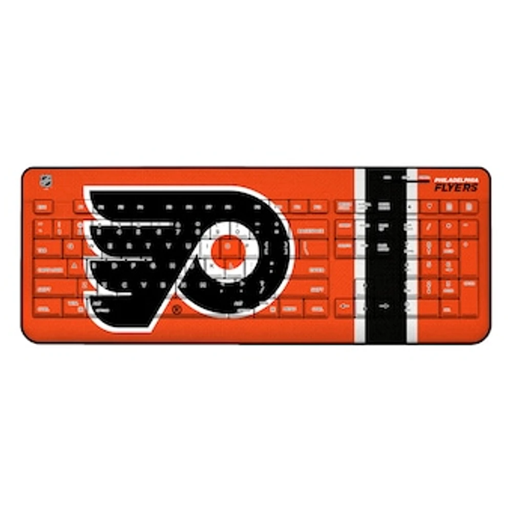 Philadelphia Flyers Stripe Wireless Keyboard