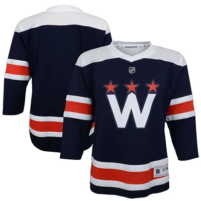 Infant Navy Washington Capitals 2020/21 Alternate Replica Jersey