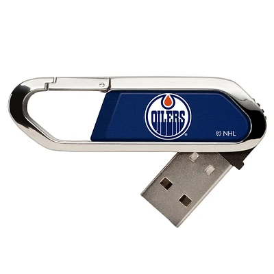 Edmonton Oilers Clip USB Flash Drive