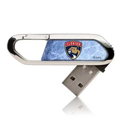 Florida Panthers Ice Flood Clip USB Flash Drive