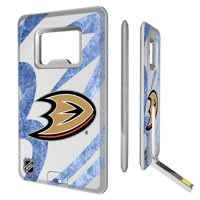 Anaheim Ducks Credit Card USB Drive with Bottle Opener