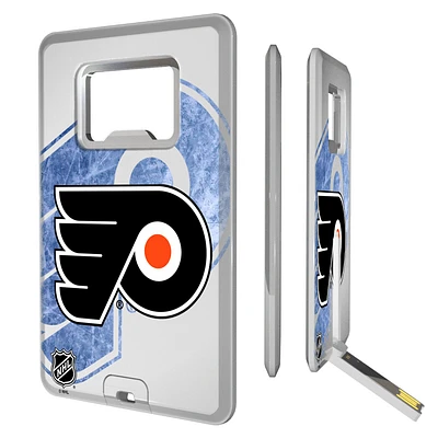 Philadelphia Flyers Credit Card USB Drive with Bottle Opener