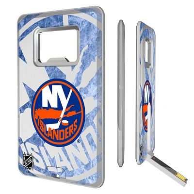 New York Islanders Credit Card USB Drive with Bottle Opener