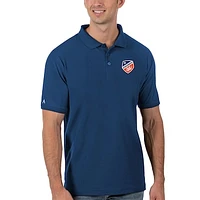 Men's Antigua Royal FC Cincinnati Legacy Pique Polo