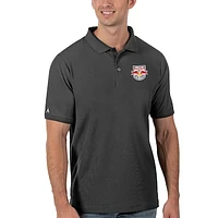Men's Antigua New York Red Bulls Legacy Pique Polo