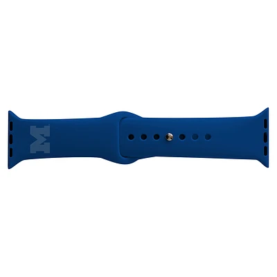 Women's Navy Michigan Wolverines 42/44mm Apple Watch Band