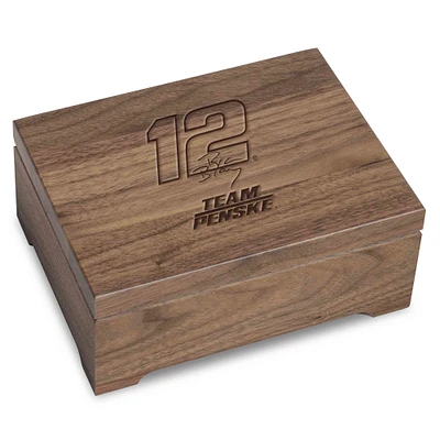 Ryan Blaney Walnut Collector's Box