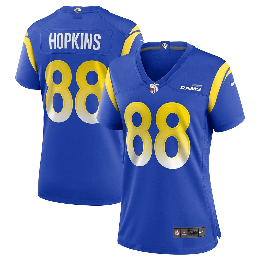 Women's Nike Brycen Hopkins Royal Los Angeles Rams Game Jersey