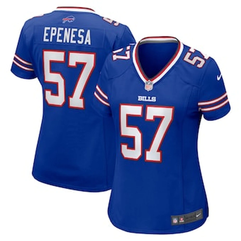 Women's Nike A.J. Epenesa Royal Buffalo Bills Game Jersey