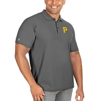 Men's Antigua Pittsburgh Pirates Big & Tall Legacy Pique Polo