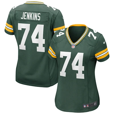 Women's Nike Elgton Jenkins Green Bay Packers Game Jersey