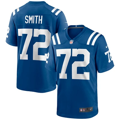 Men's Nike Braden Smith Royal Indianapolis Colts Game Jersey