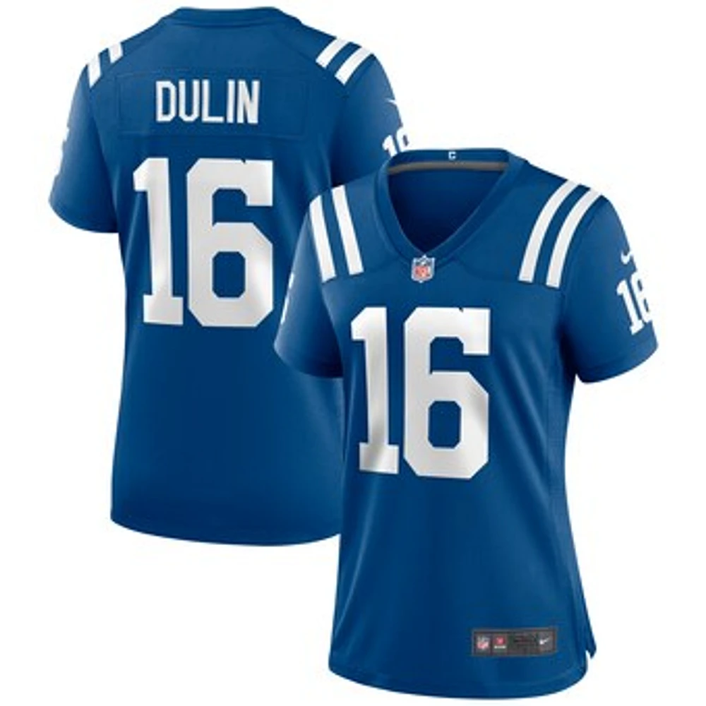 Women's Nike Ashton Dulin Royal Indianapolis Colts Game Jersey